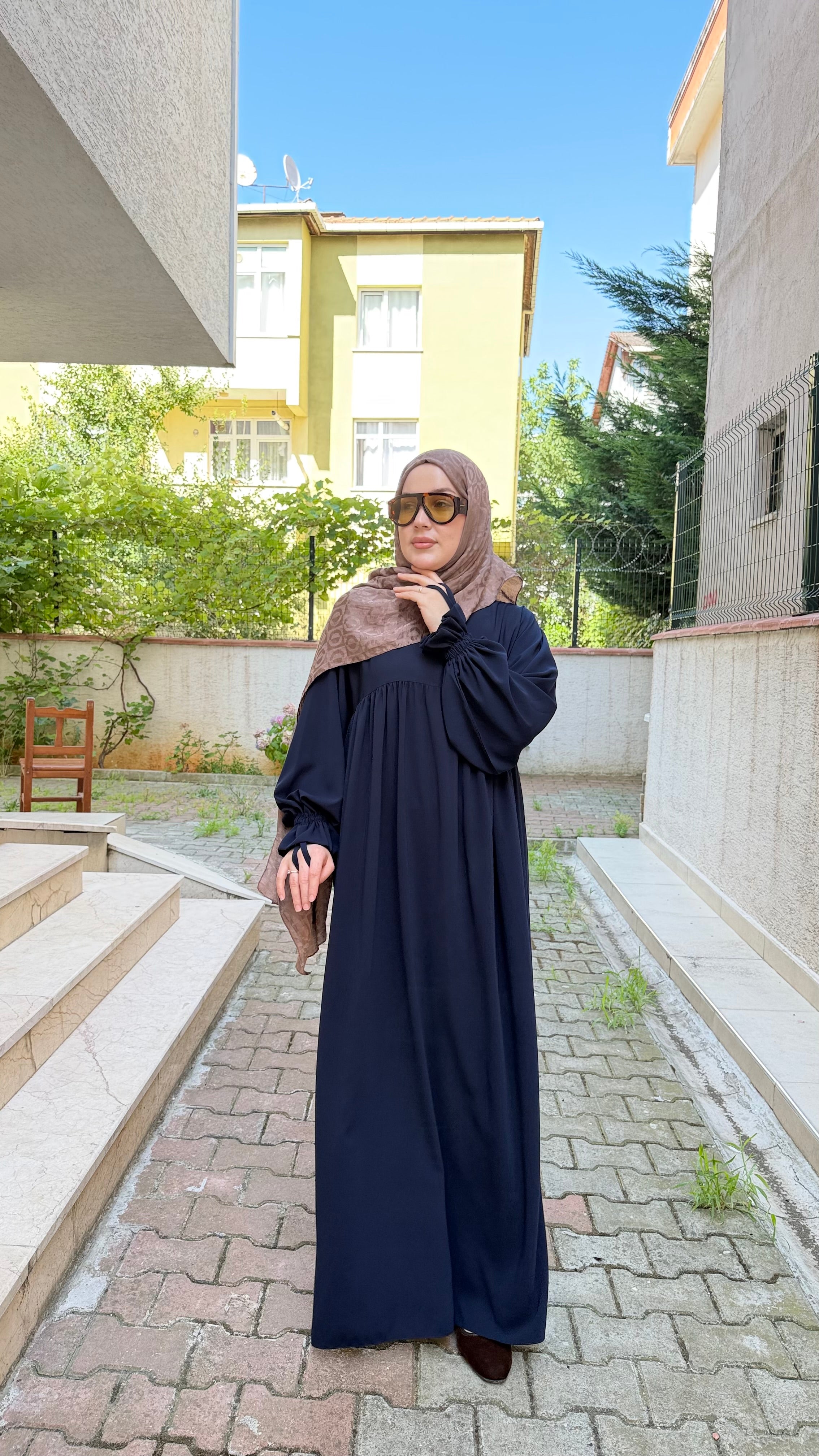 RANA elbise lacivert