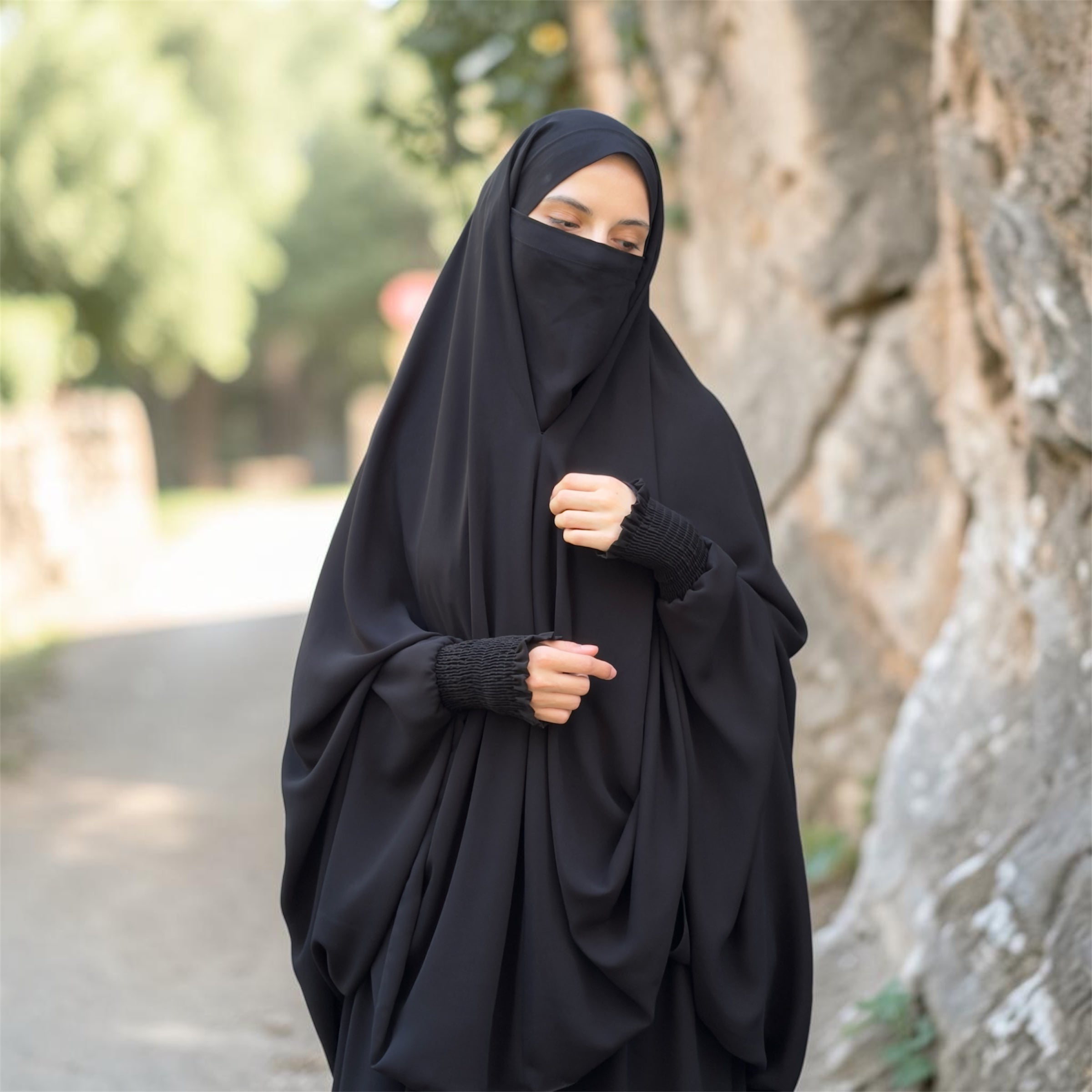 Tek parça soft krep çarşafı şerif