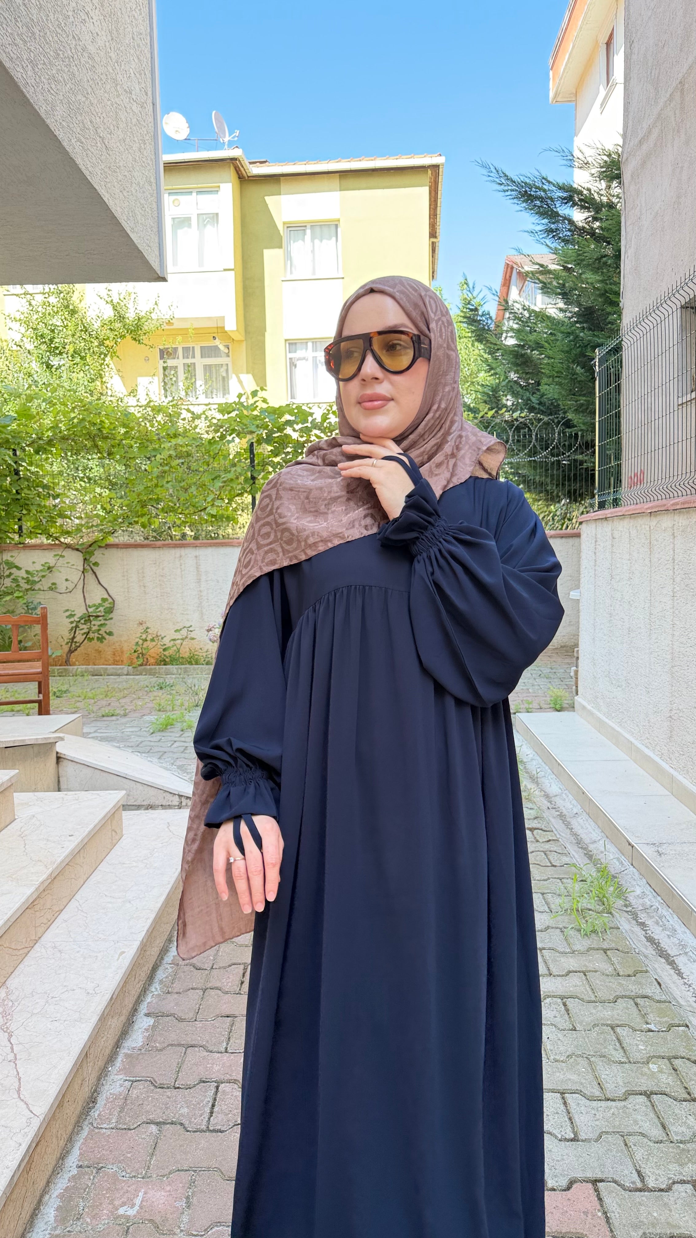 RANA elbise lacivert
