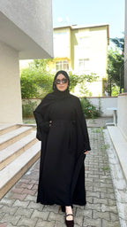 NOURA abaya set siyah