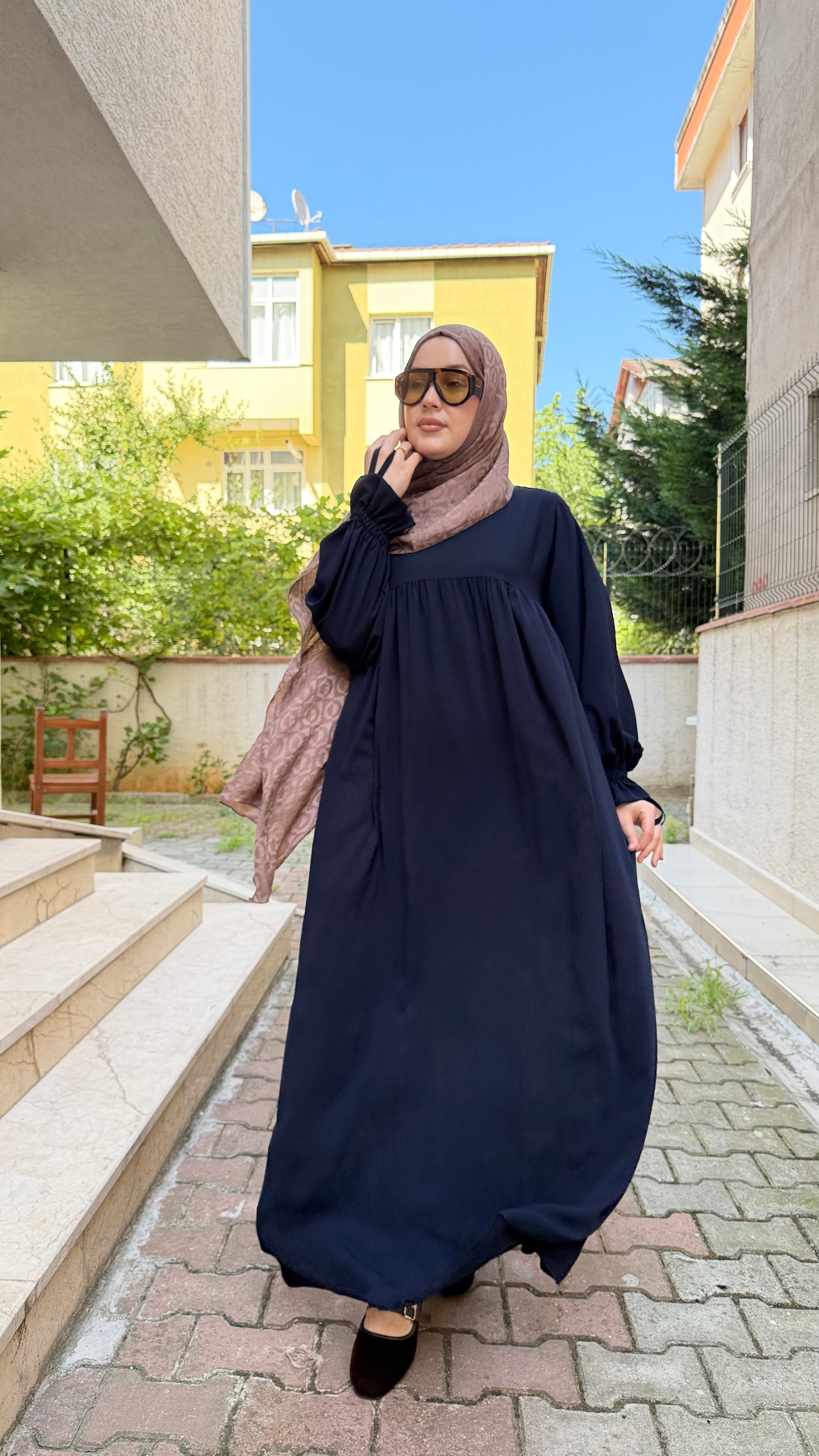 RANA elbise lacivert