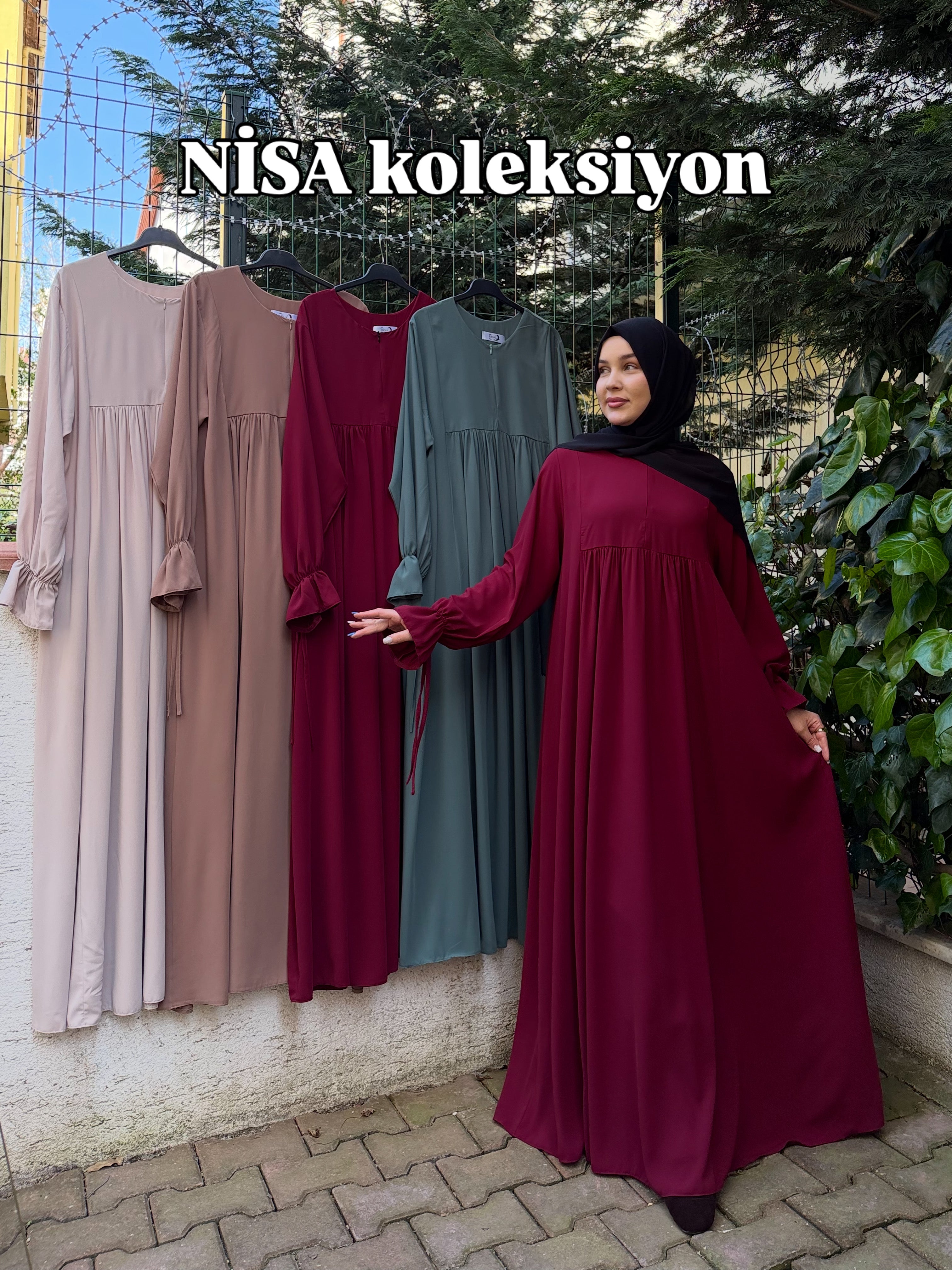 NİSA bordo🌺