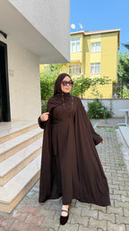 NOURA abaya set Akahve