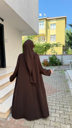 NOURA abaya set Akahve