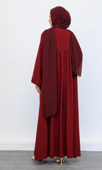 Prenses Bordo renk