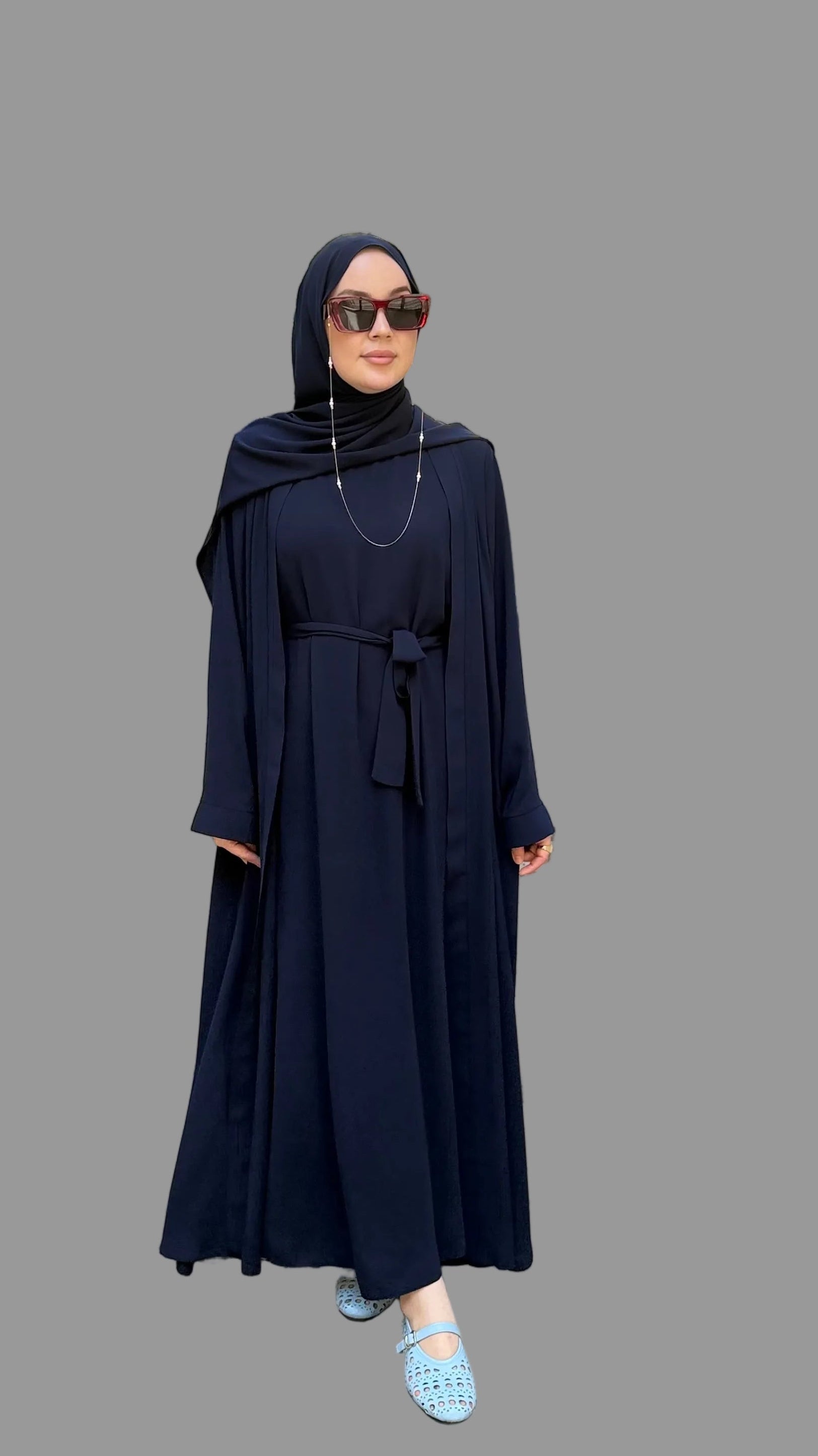 NOURA abaya set lacivert 🔵