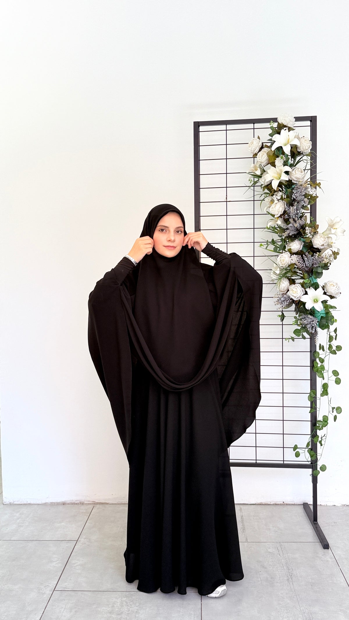 Sultan Baş Model Soft Krep Kiloş Etekli SNDY Manşetli Çarşaf-ı Şerif
