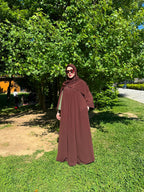 Prenses Model Mısır Medine İpeği Tesettür Ferace